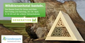 Wildbienenhotels basteln mit der MIGROS