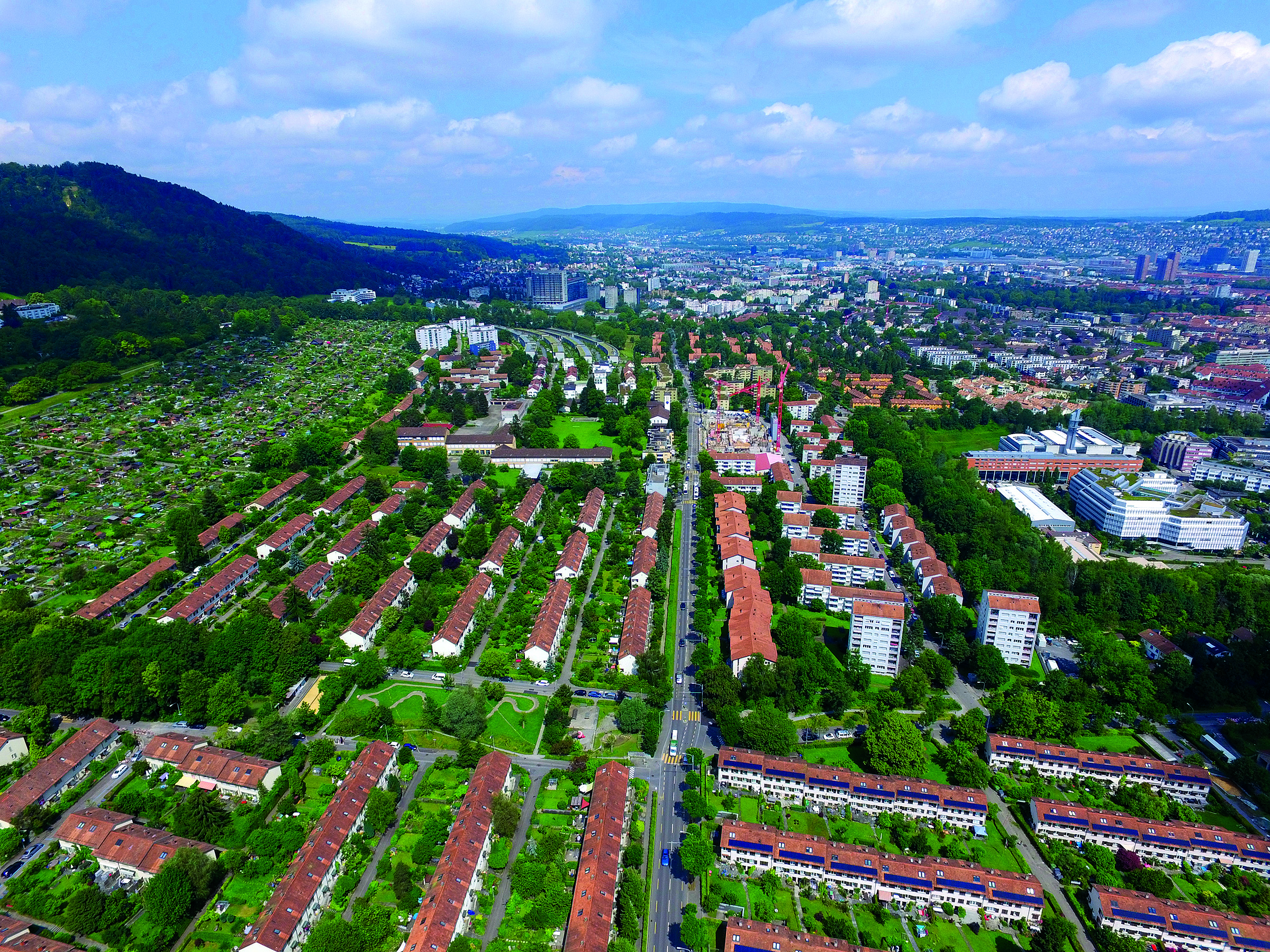 Die Familienheim-Genossenschaft Zürich FGZ bringt Natur in den Siedlungsraum